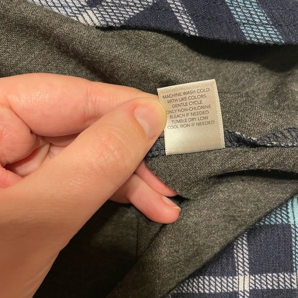 WOMENS LARGE Christopher & Banks plaid midi skirt - Picture 6 of 6